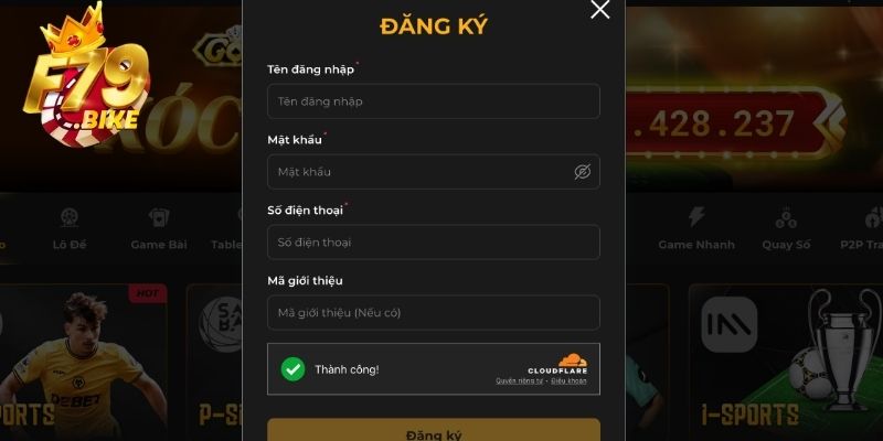 6 bước đăng ký F79 chi tiết cần thực hiện để cá cược